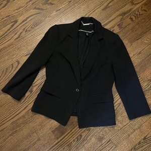 White House Black Market Classic Black Blazer